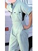 ユニフォームメーカー『ヤマタカ』の作業服/半袖ツナギ服